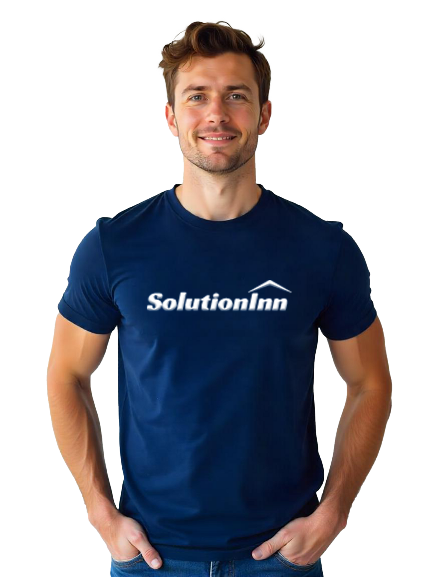 Cotton Stretchable Logo T-Shirt