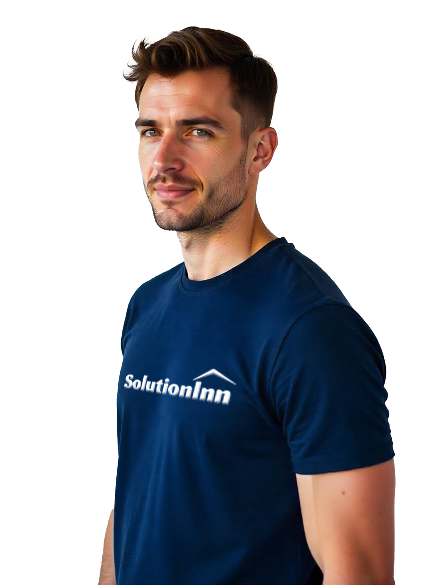 Cotton Stretchable Logo T-Shirt