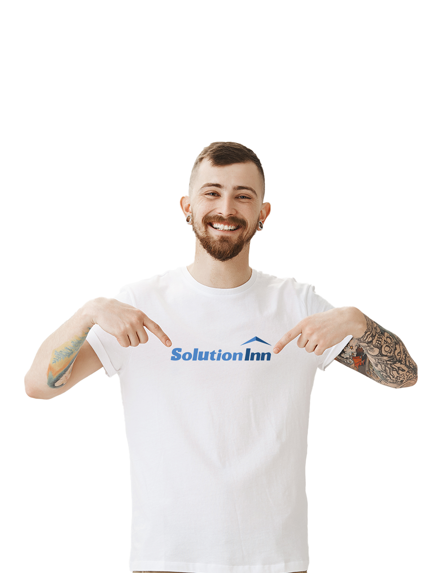 Cotton Stretchable Logo T-Shirt