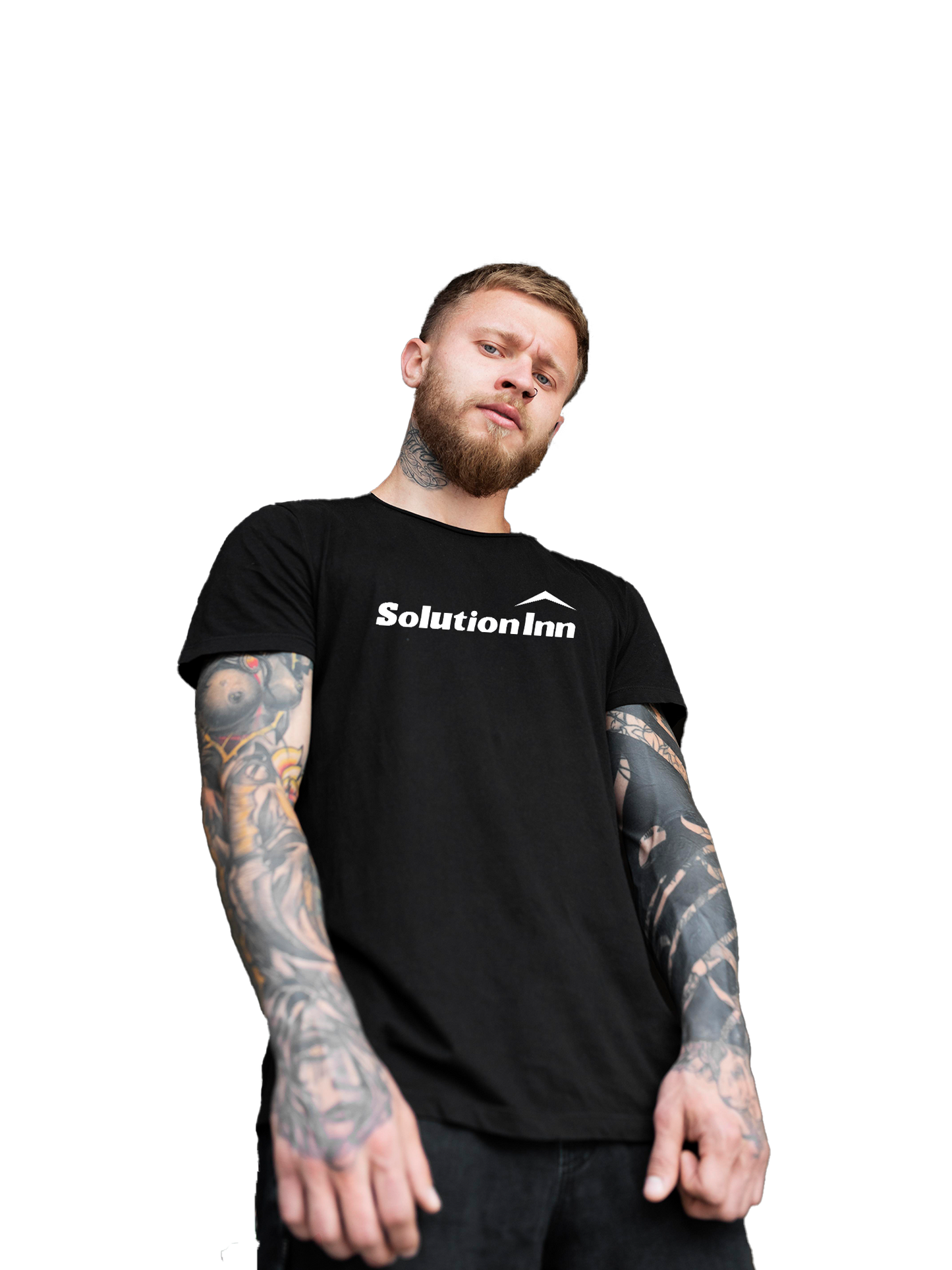 Cotton Stretchable Logo T-Shirt