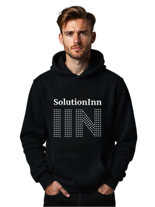 Graphic Print Hoodie With Logo